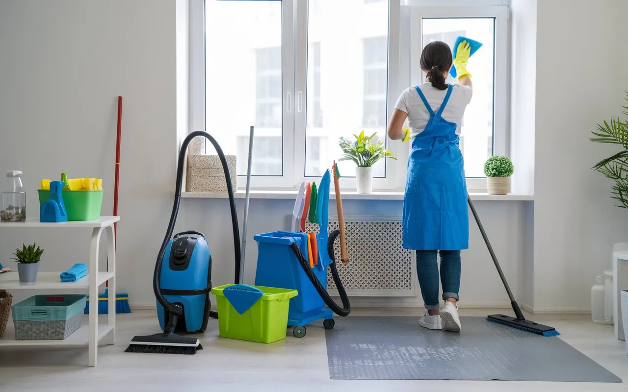 Office cleaning and maintenance